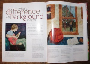 My new article on backgrounds.  Thanks to my friend Pat D. for suggesting I propose this to QA!  You rock, Pat!