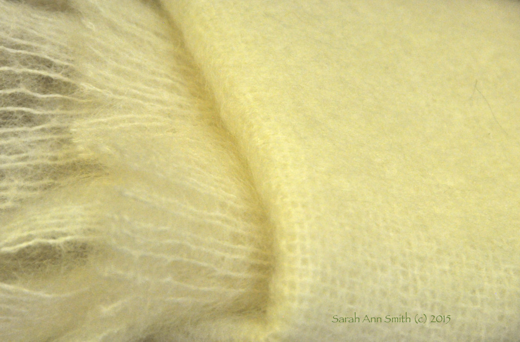 Mohair throw in the Lavender Store