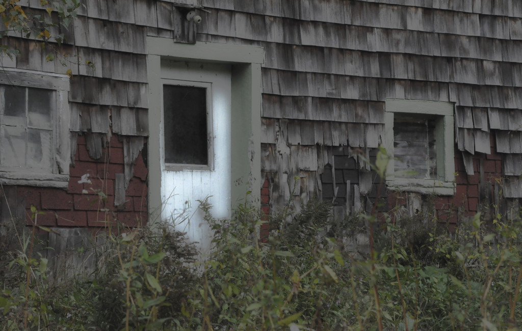 LOTS of edits and fiddles, including major crunching on Curves and Levels, B&W Dreamscape, etc. Not sure how my neighbor would feel if they knew the side of their barn was an image for “Decay”!!!