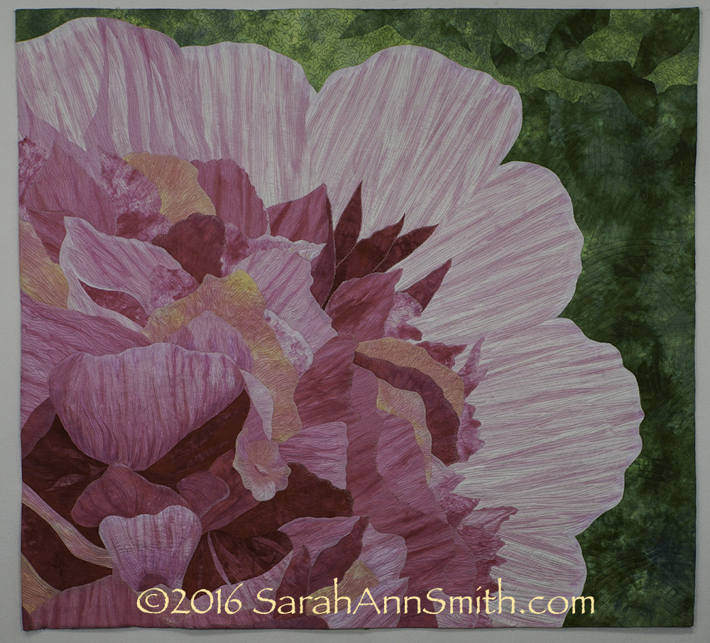 My most recent project, Peony, done on the Sweet 16. ©SarahAnnSmith.com