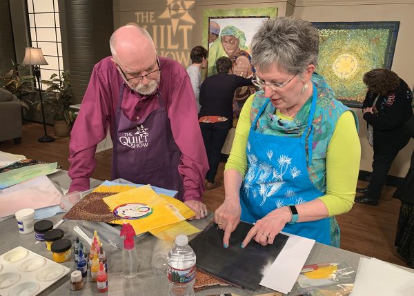 Sarah Ann Smith visits The Quilt Show with Alex Anderson and Ricky Tims
